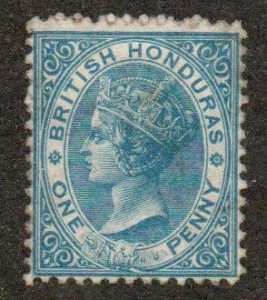 British Honduras 4 Wmk. 1.  Mint never hinged