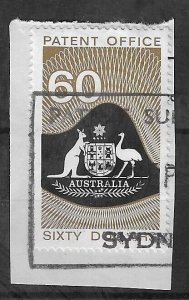 AUSTRALIA Patent Revenue: 1978 $60 brown and black - 39075