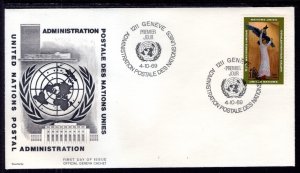 UN Geneva 13 Art Geneva U/A FDC