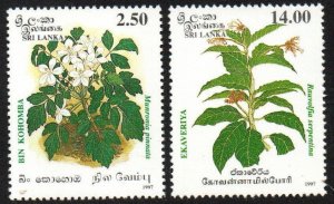 Sri Lanka Sc #1183-1184 MNH