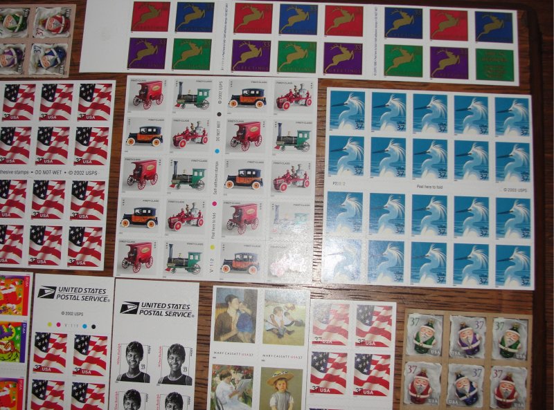 US Booklet Self Adhesive Stamp Lot 3 - All MNH