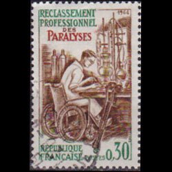 FRANCE 1964 - Scott# 1083 Handicapped Set of 1 Used