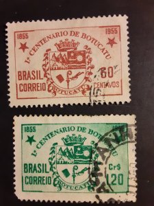 +Brazil #820-821             Used