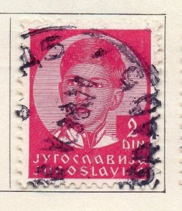 Yugoslavia 1935 Early Issue Fine Used 2d. 086699