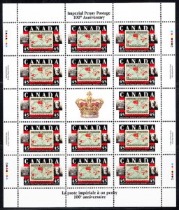 CANADA # 1722  Mint NH - complete sheet of 14