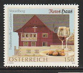 2015 Austria - Sc 2587 - MNH VF - 1 single - Roles Haus Restaurant