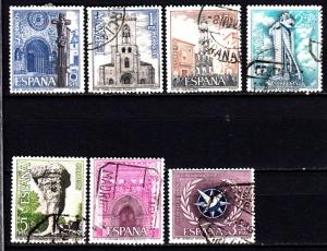 Spain 1472-8, 1509-11 used sets