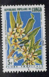 Congo Peoples Republic Scott 239 Used Ex French Congo Flower stamp