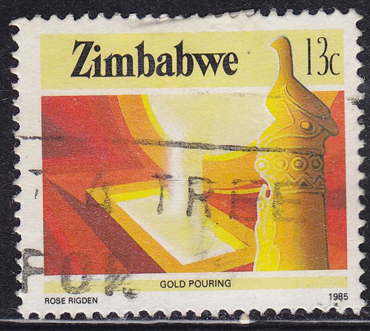 Zimbabwe 500 USED 1985 Agriculture & Industry