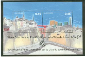 Luxembourg #1383 Mint (NH) Souvenir Sheet