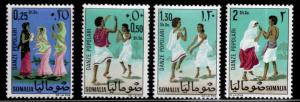 Somalia Scott 306-309 MNH** 1967 Dance set