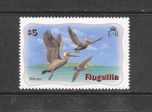 BIRDS - ANGUILLA #477 PELICANS MNH