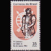 BRAZIL 1965 - Scott# 995 Rio City 35cr NH