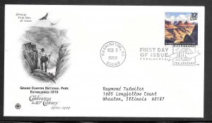 Just Fun Cover #3183H FDC Postal Commemorative Society FEB/3/1998 (my4164)