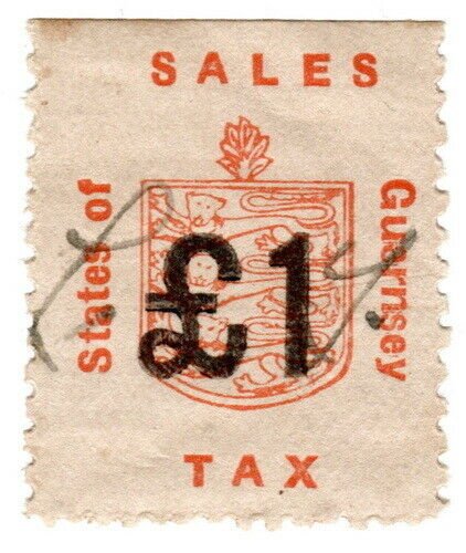 (I.B) Guernsey Revenue : Sales Tax £1 (German Occupation)