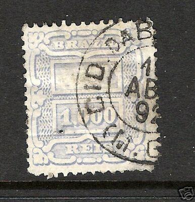 C663 BRAZIL 98 VFU CV$100 PIN HOLE