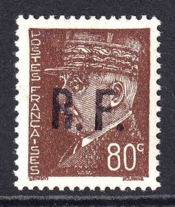 FRANCE 435 POITIERS LIBERATION OVERPRINT OG NH U/M VF BEAUTIFUL GUM