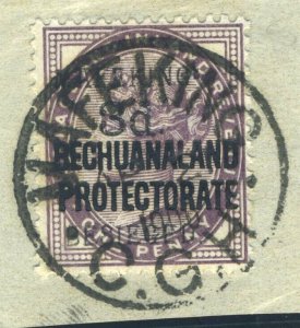 Cape Mafeking (Boer War) 1900 3d on 1d lilac (Type 5 surch) VFU. SG 7. Sc 168.