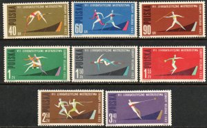 Poland Sc #1079-1086 Mint Hinged