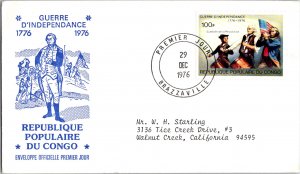 Congo, Worldwide First Day Cover, Americana