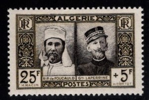 ALGERIA Scott B60 MH* semi-postal stamp