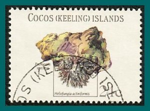 Cocos 1981 Charles Darwin, 24c used  #78,SG75