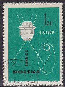 Poland 1182 The Conquest of Space 1.00zł 1963