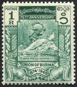 Burma  116-121 MNH