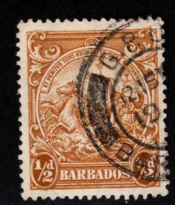 Barbados Scott 193A Used seal of colony stamp