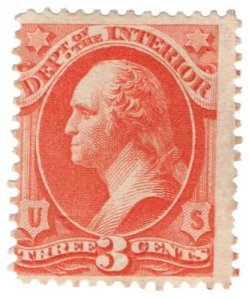 (I.B) US Postal Service : Department of The Interior 3c 