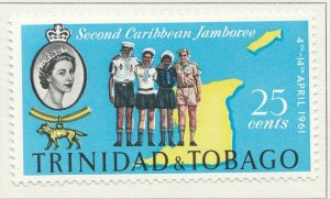 1960 English Colony British Colony TRINIDAD & TOBAGO 25cMH* A28P14F27287-