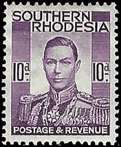 SOUTHERN RHODESIA   #49 MH (1)