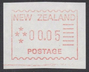 NEW ZEALAND 1984 Trial Frama 10c MNH...ACS cat NZ$50........................T912