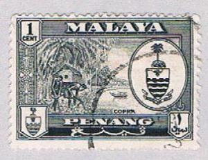 Malaya Penang 56 Used State Crest (BP23121)