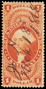 U.S. REV. FIRST ISSUE R72c  Used (ID # 115310)