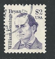 US Cat # 2195 - W.J. Bryan, Used*