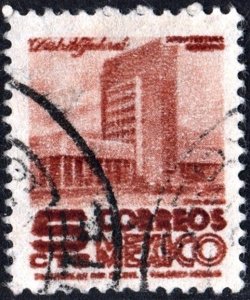 Mexico SC#857 5¢ Modern Building, Mexico City (1950) Used