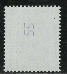 Germany Bund Scott # 1524, mint nh, variation melier-paper as coil with No.