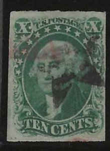 US 13 Early Classics VF Used Light Star Plus Cancel, Lovely! cv $750