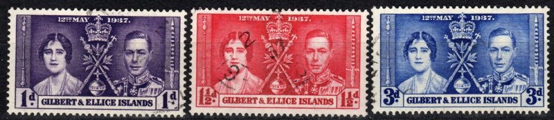 Gilbert And Ellice Islands #37-9    F-VF Used    (X1080)