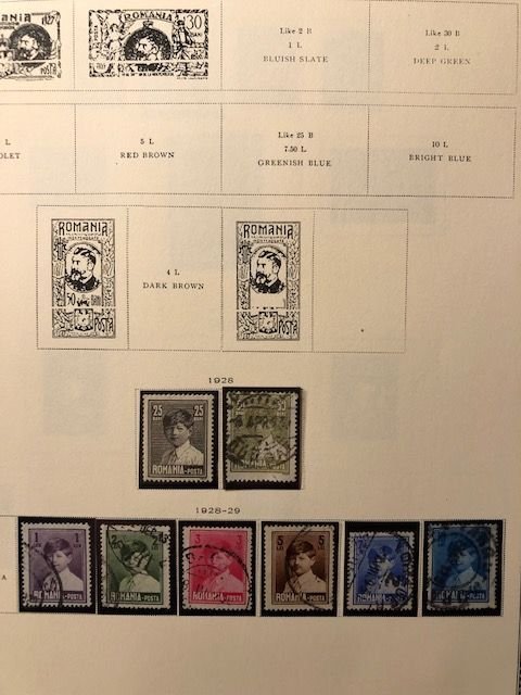 Romania 1858 to 1940 19 pages