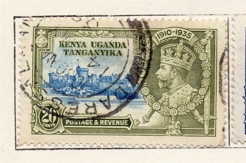 British KUT 1935 Early Issue Fine Used 20c. 270254