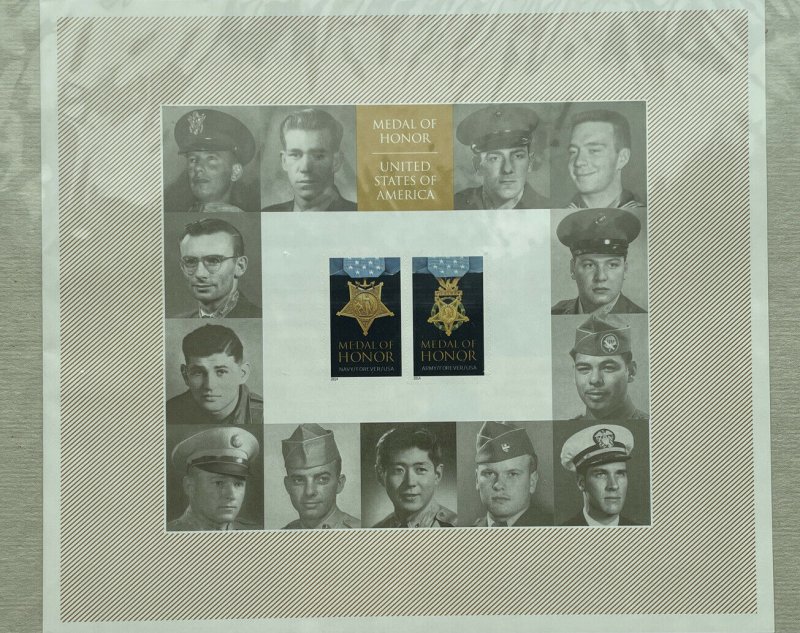 4822-4823 MEDAL OF HONOR KOREA Folio of 20 US Forever Stamps MNH USPS Sealed