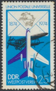 German Democratic Republic  SC# 1587  UPU    Used aircraft    see details & s...