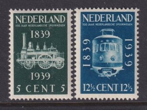 Netherlands, Scott 214-215, MNH