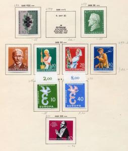 West Germany 1957/60 Europa Relief MH (Appx 60) (SK 544