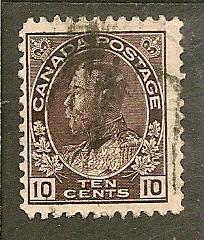 Canada       Scott 116     King   Used