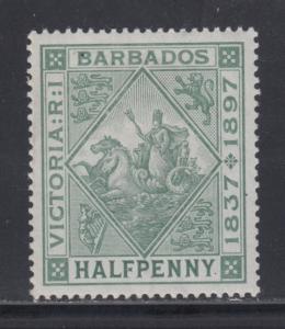 Barbados   #82    mlh   cat $10.00