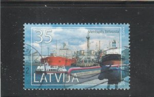 Latvia  Scott#  807  Used  (2012 Port of Ventspils)