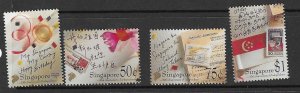 SINGAPORE SG798/801 1995 ANNIVERSARY OF INDEPENDENCE  MNH